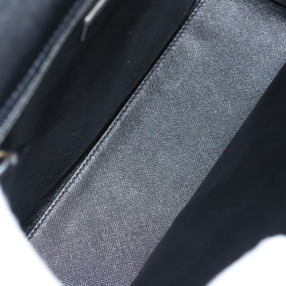Prada Black Leather Handbag (Pre-Owned) - Picture 12 of 16